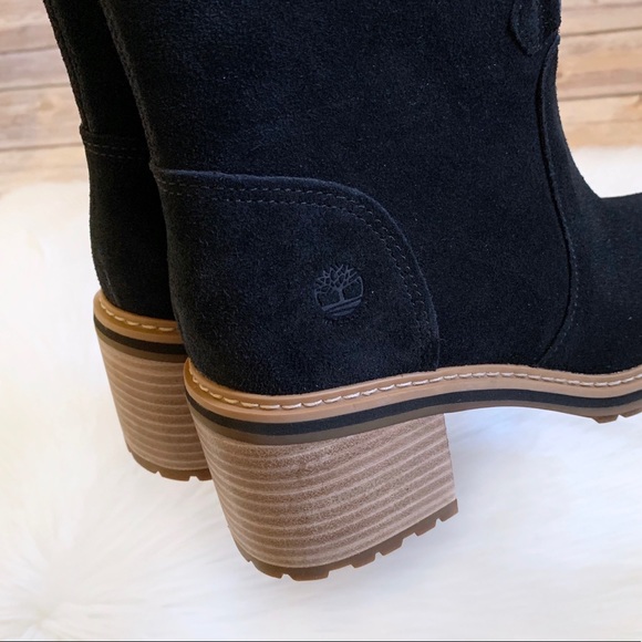 Timberland Black Sienna High Waterproof Mid Boots - Picture 9 of 11